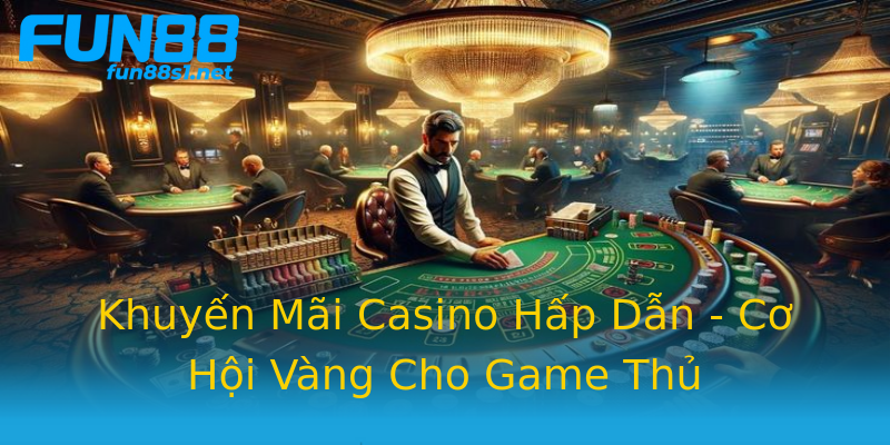 Khuyến Mãi Casino Hấp Dẫn - Cơ Hội Vàng Cho Game Thủ Khuyến Mãi Casino Hấp Dẫn - Cơ Hội Vàng Cho Game Thủ